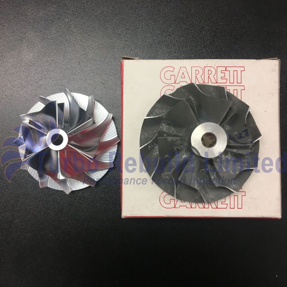 Billet Compressor wheel comparison