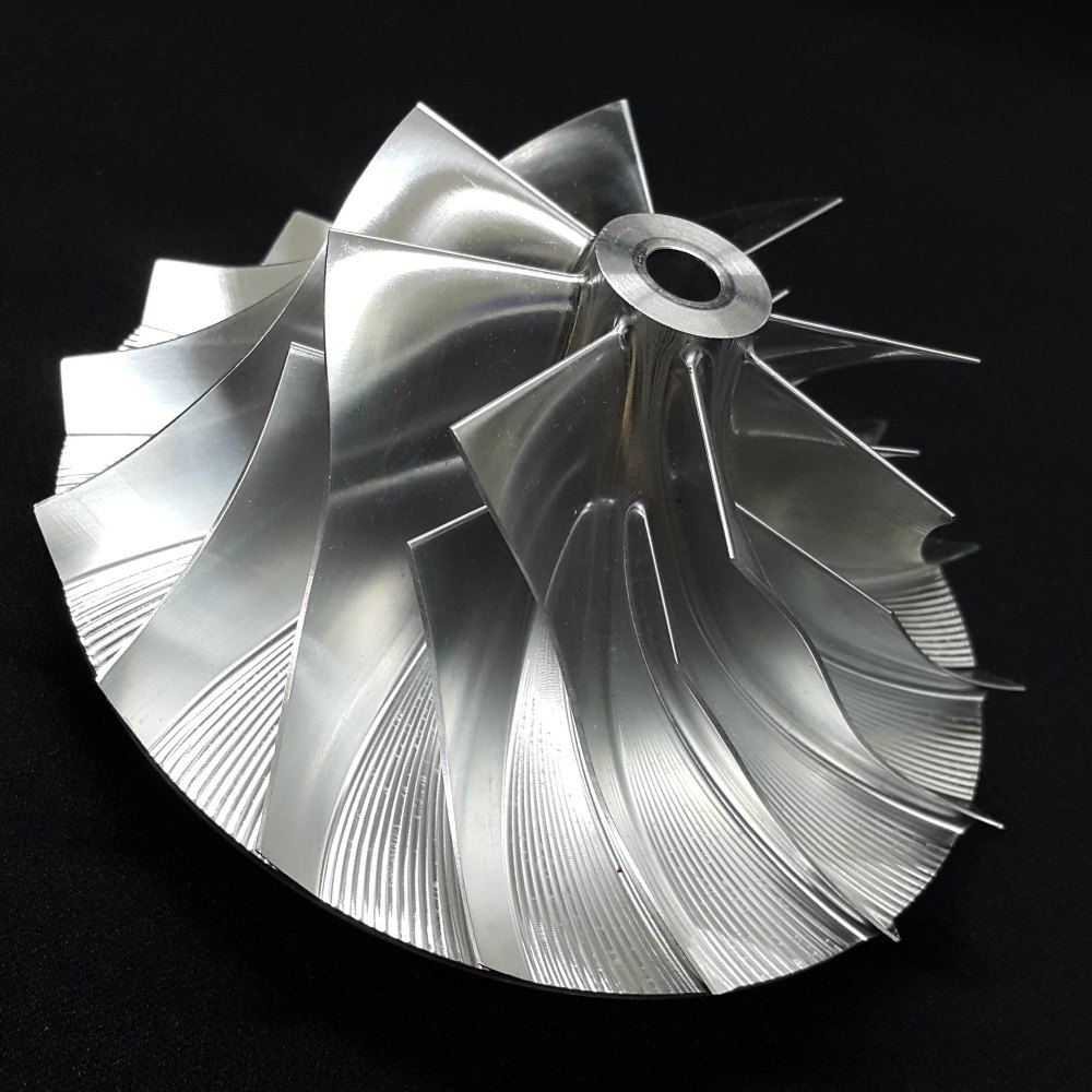 He561 Turbo Billet Turbocharger Compressor Impeller Wheel 71 75 109 Performance Design With Durability