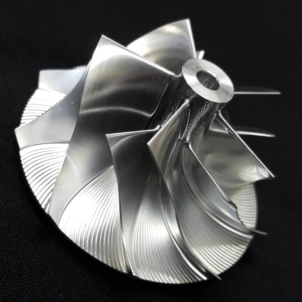 GT3037 Turbo Billet turbocharger Compressor impeller Wheel 57.04/76.13 (Performance Design)