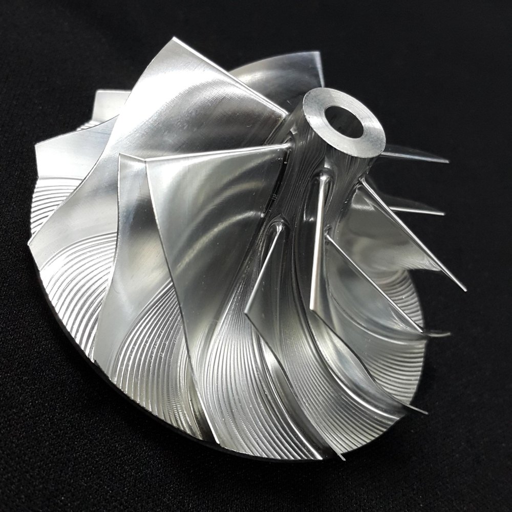 K26 Turbo Billet turbocharger Compressor impeller Wheel 47.42/65.94 ...