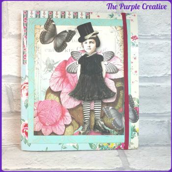 Quirky Girl Nature Notebook Handmade