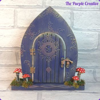 Fairy Door Faerie Toadstools Fly Agaric Home Decor