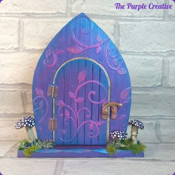Fairy Door Faerie Toadstool Fly Agaric Home Decor