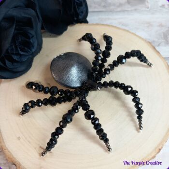 Beaded Spider Dark Arachnid Halloween Horror Gift