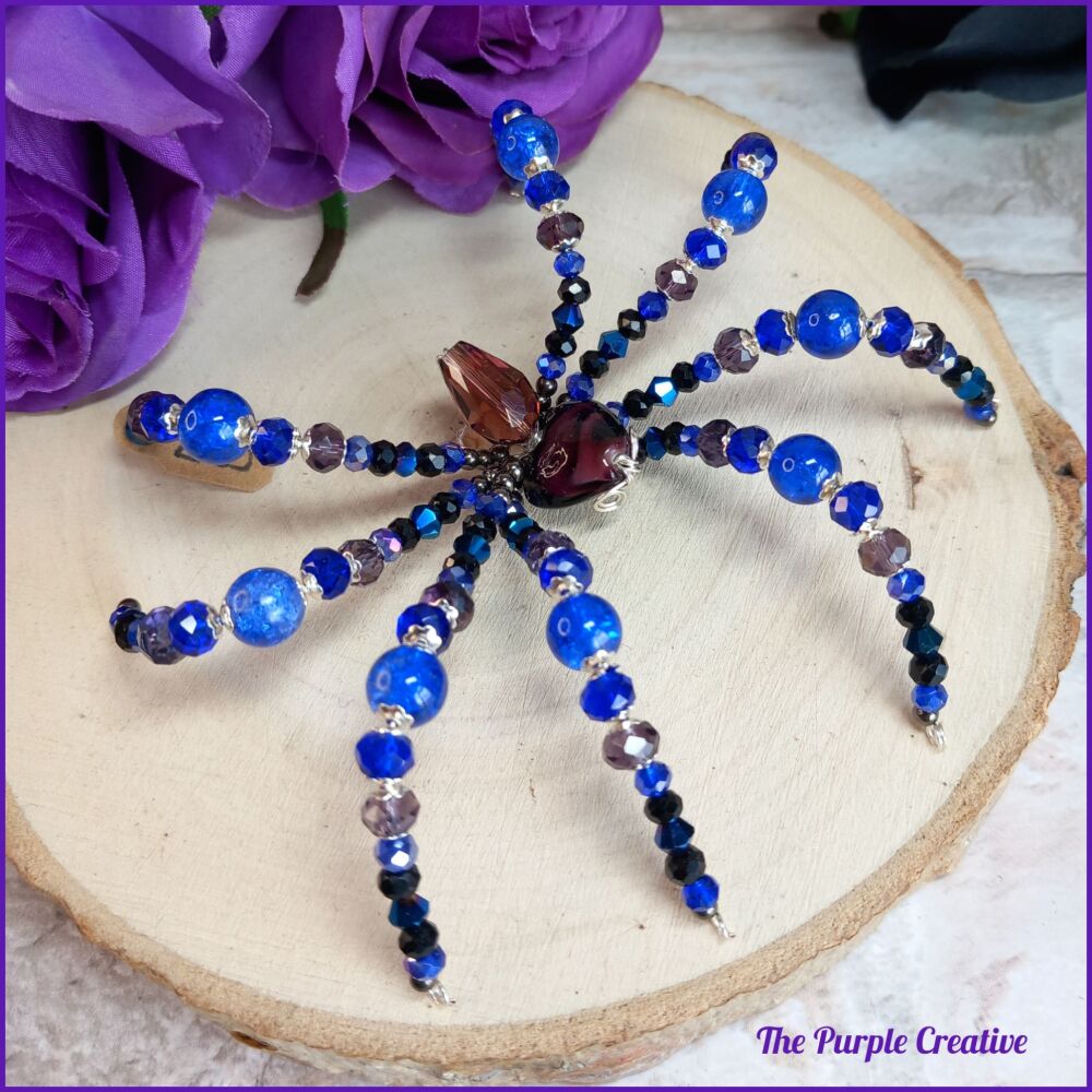 Beaded Spider Arachnid Handmade Halloween Gift