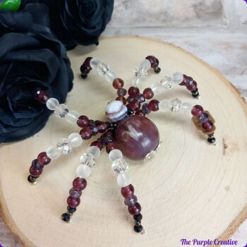 Beaded Spider Arachnid Halloween Handmade Gift