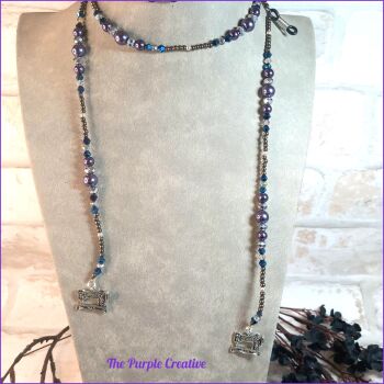 Spectacles Glasses Eyewear Beaded Chain Handmade Gift