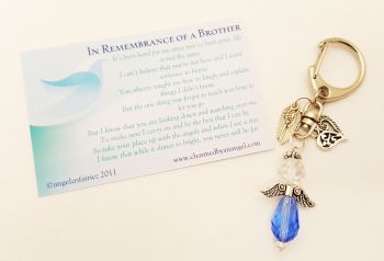 In loving memory of a Brother - Keyring