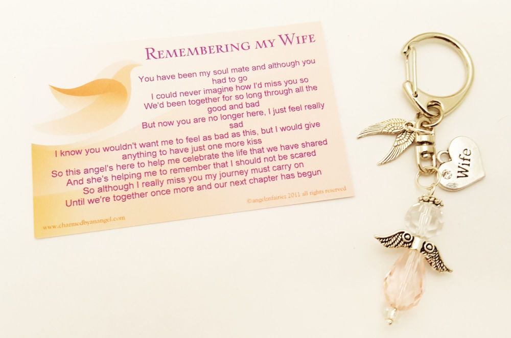 In Loving Memory of a Wife - Keyring