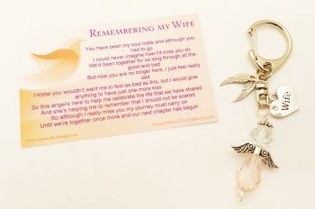 In Loving Memory of a Wife - Keyring