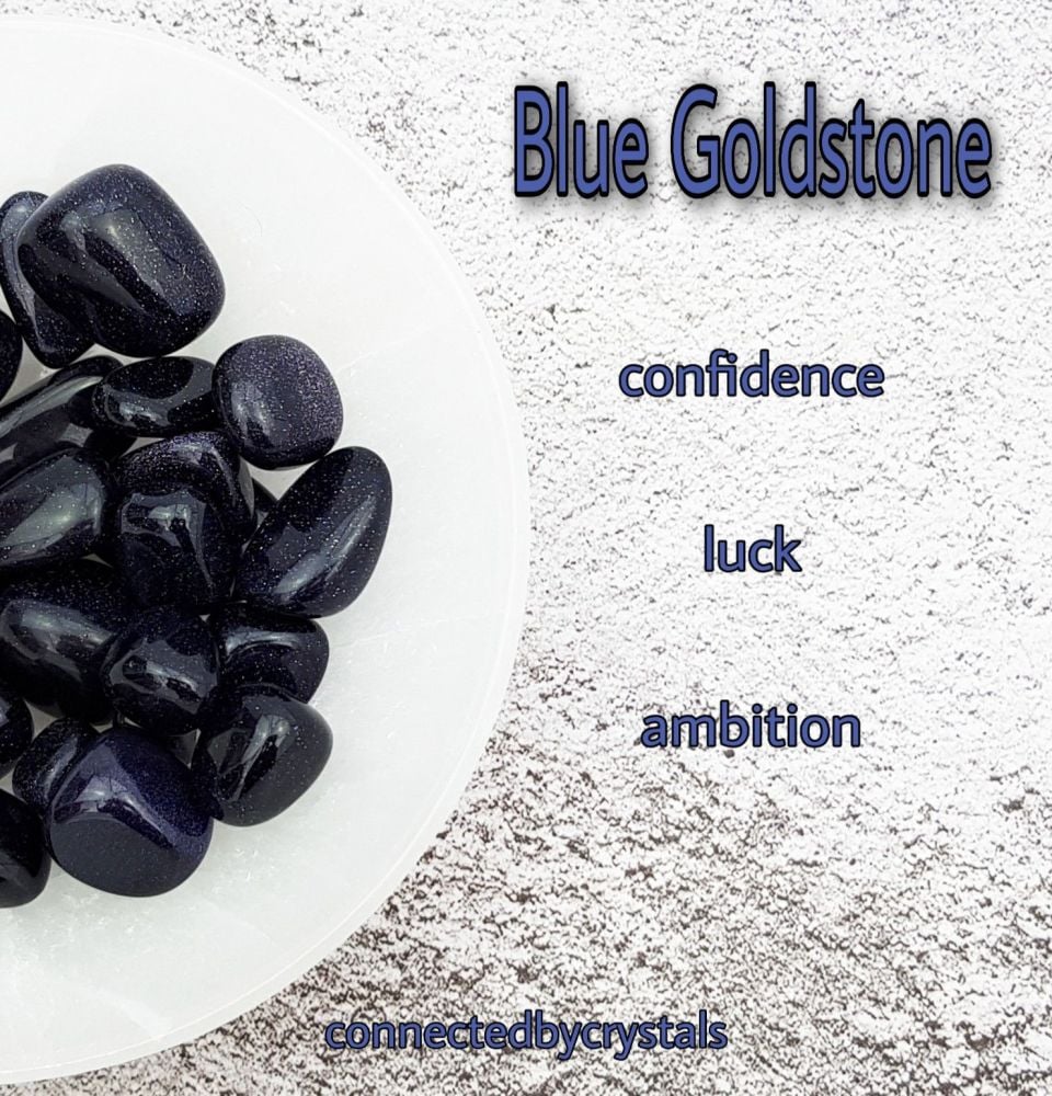 Blue Goldstone - Talisman