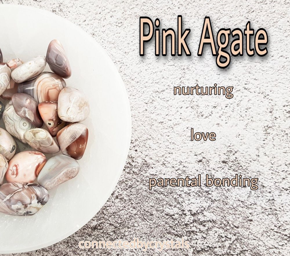 Pink Agate - Unconditional Love