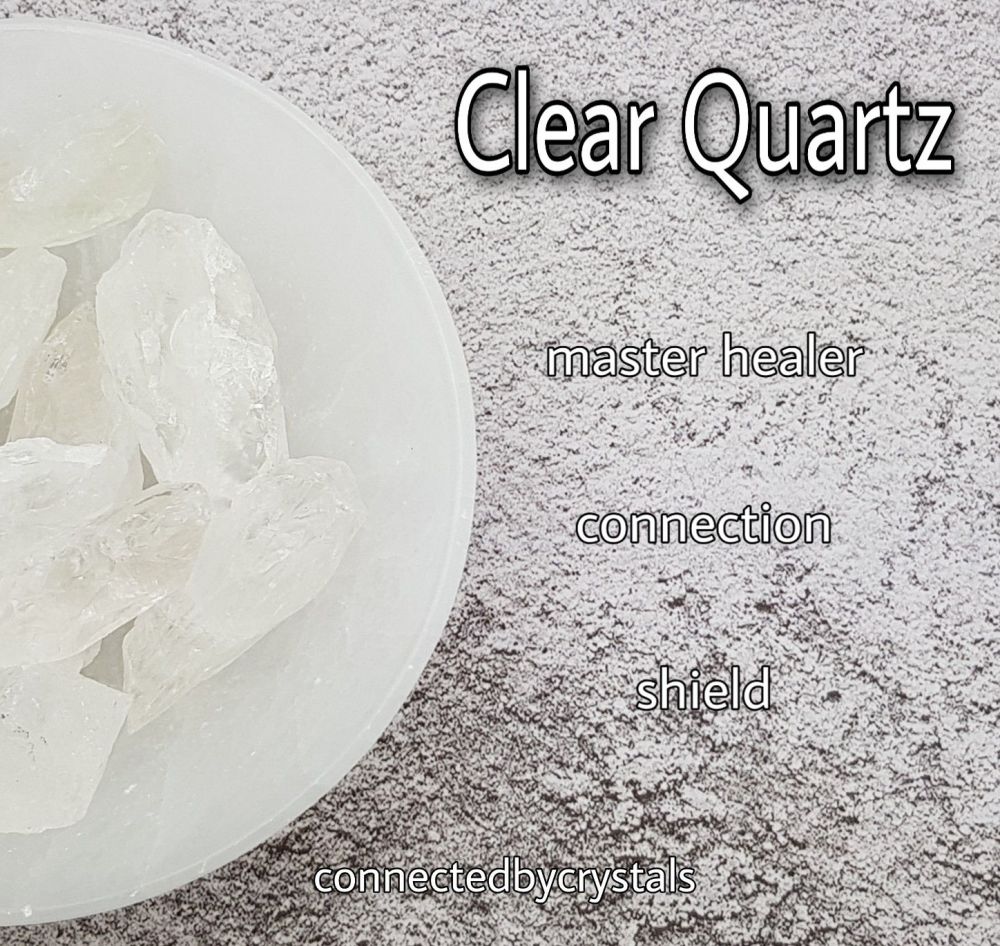 Clear Quartz Cluster