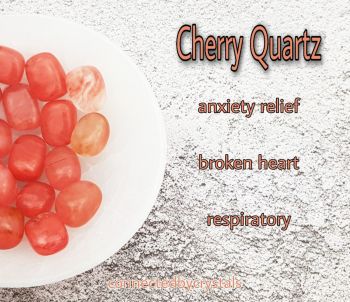 Cherry Quartz - Anxiety Relief