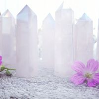 Aura Rose Quartz Points - Various
