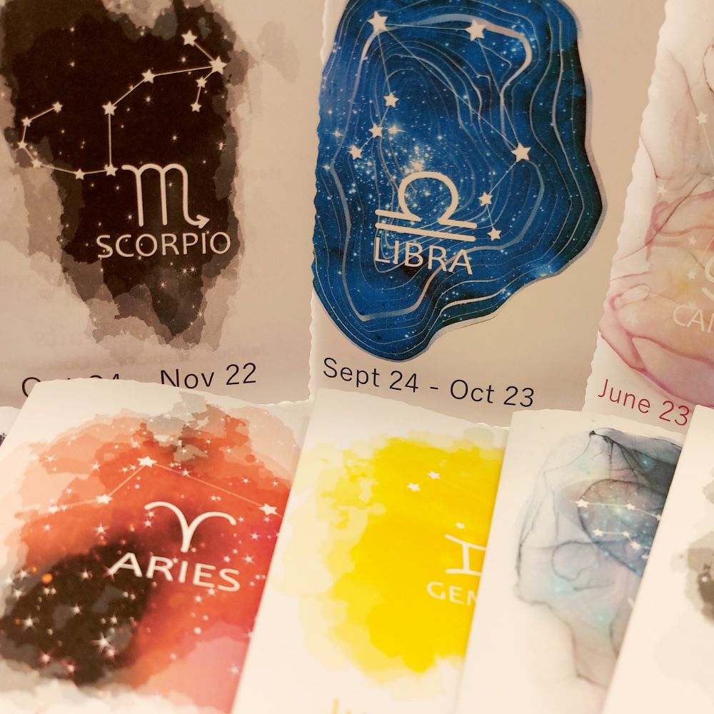  Zodiac Star Sign Cards and Gifts