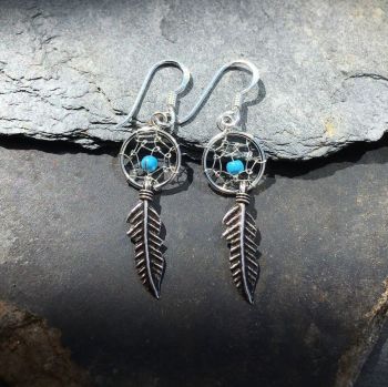 Dreamcatcher 10mm Earrings