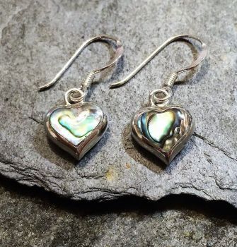 Heart Abalone/MOP Earring