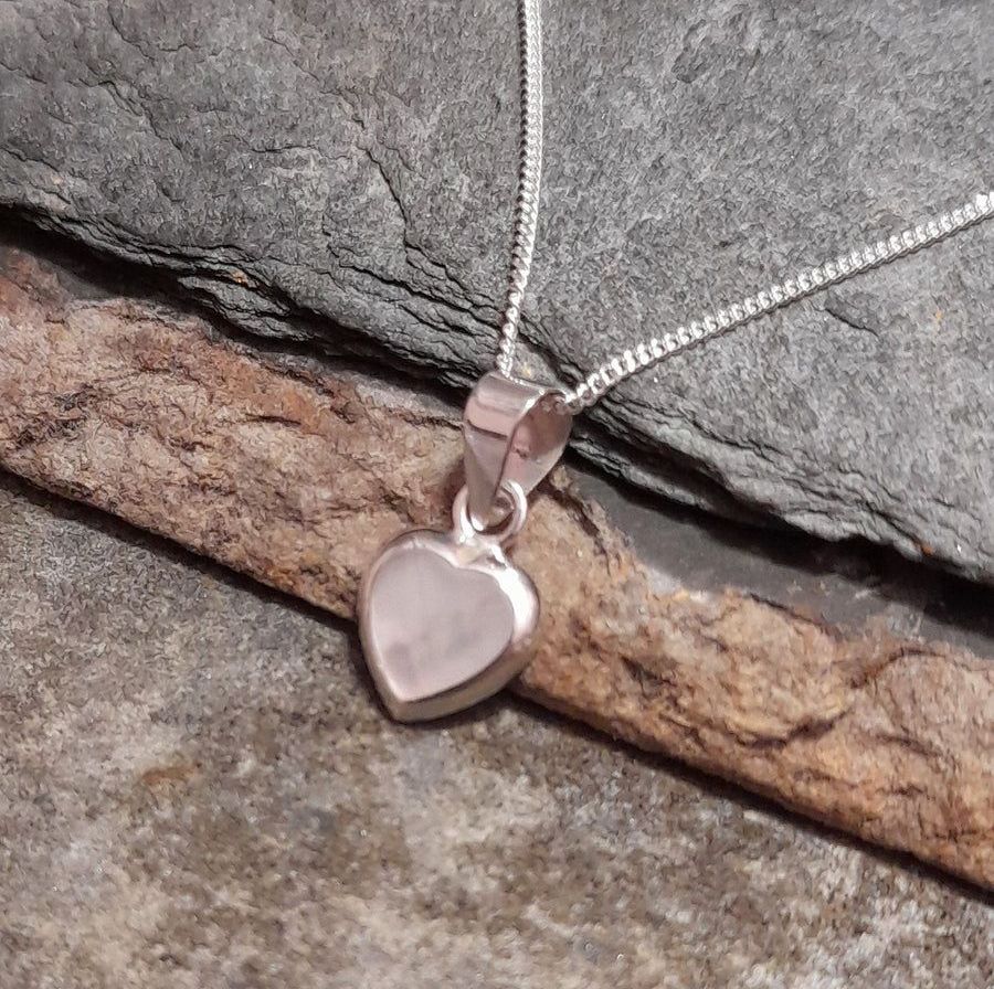 MOP Heart Pendant