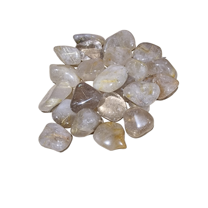 Rutilated Quartz Tumblestone