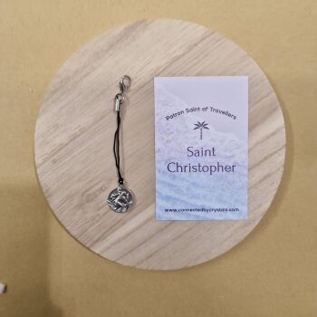 St Christopher Clippy Charm