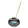 Ceramic Incense Dish - Luna Moth Design