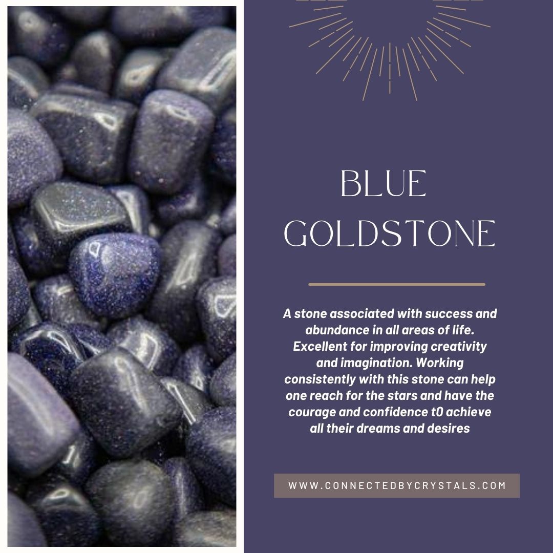 Blue Goldstone - Talisman