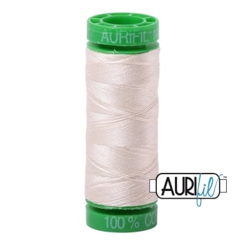 Aurifil Thread 2000 - Sand 40Wt (Small Green Spool 150m)