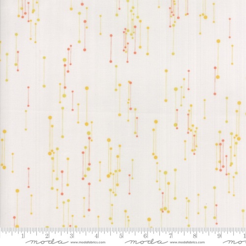 Modern Backgrounds Colorbox - Geometric Connected Dots (Fog Fog Maize) 1646