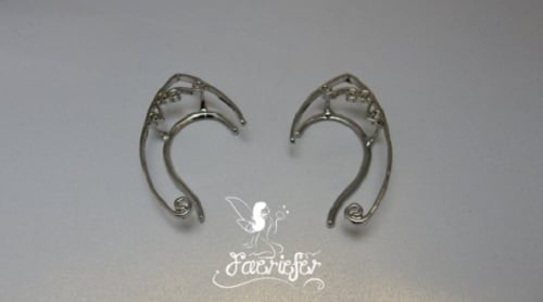 Elven Faerie Ear tips in gold or silver