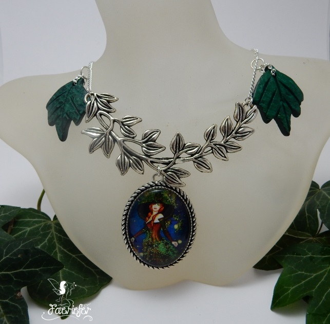 Trailing Ivy - The Fae Witch hand crafted necklace