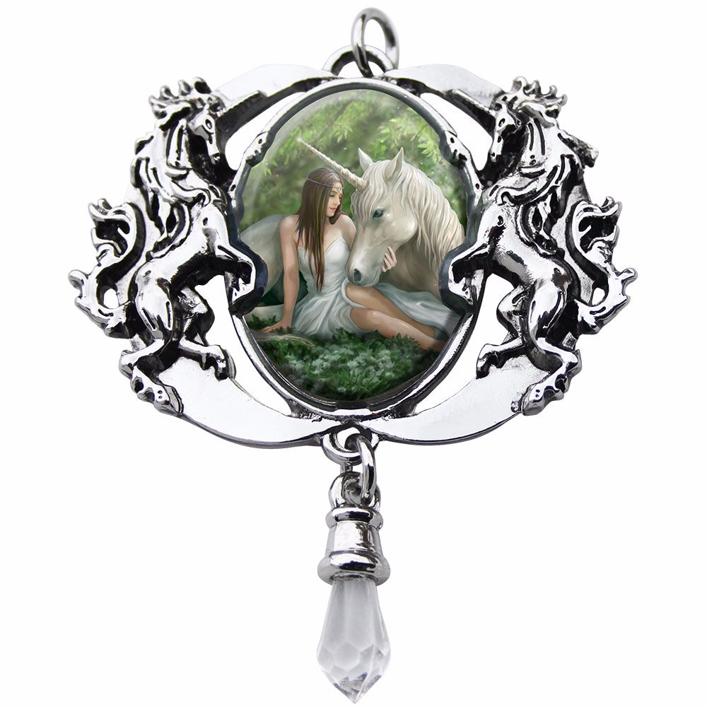 Anne Stokes Necklace Pure heart