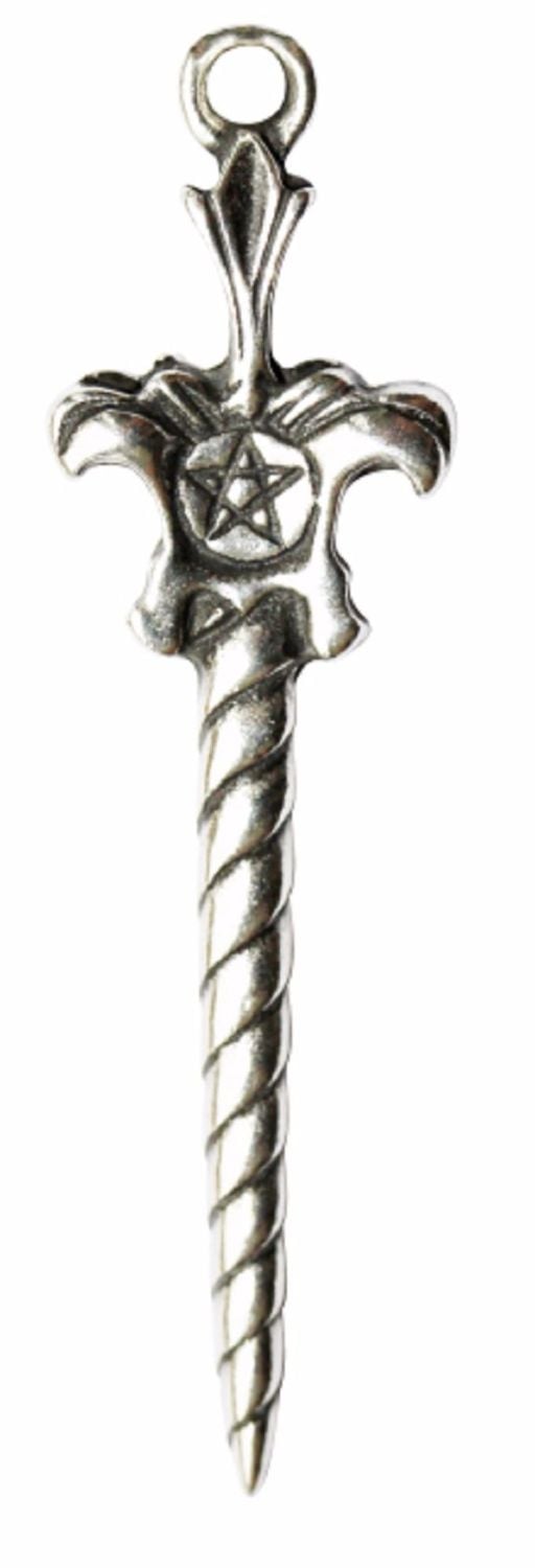 Celtic Sorcery Unicorn Wand Necklace