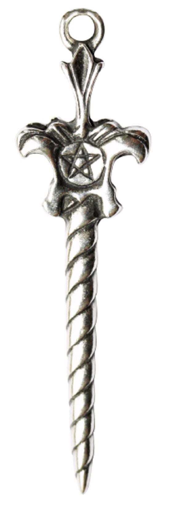 Celtic Sorcery Unicorn Wand Necklace