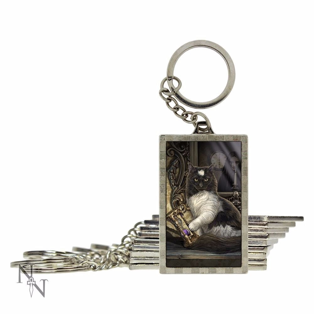 Time's Up 3D key ring by Lisa Parker