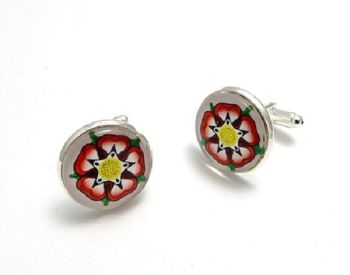 War Of The Roses Collection - Tudor Rose Cufflinks
