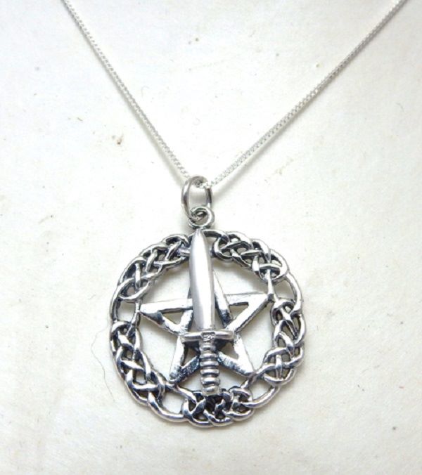 Witch's Athame necklace