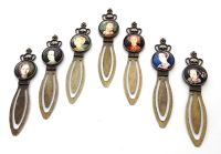 Henry VIII and his six wives bookmark set