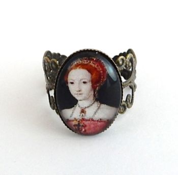 Elizabeth 1st portrait ring