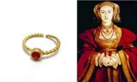 Anne OF Cleves replica stacking ring