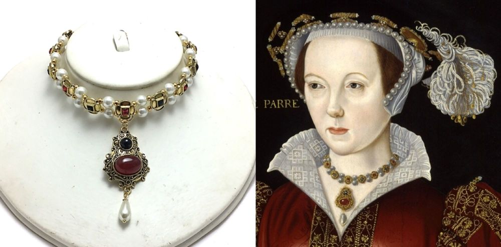 Catherine Parr replica necklace