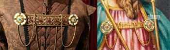 King Edward III replica cloak pin