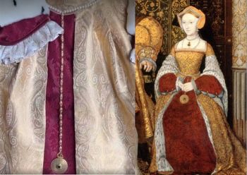 Jane Seymour Portrait replica girdle belt - Hampton Court posthumous portrait replica