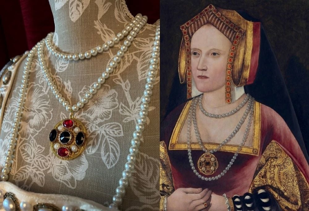 Katherine of Aragon portrait replica c.1520