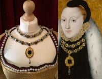 Elizabeth 1st portrait replica necklace