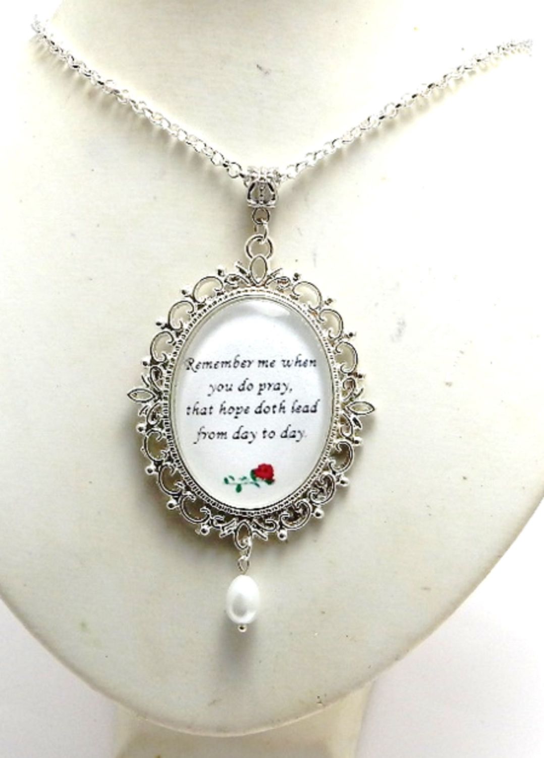 Remember Me When You Do Pray necklace - Anne Boleyn