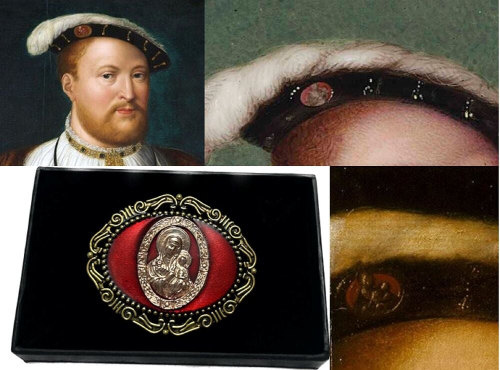 Replica Henry VIII hat pin