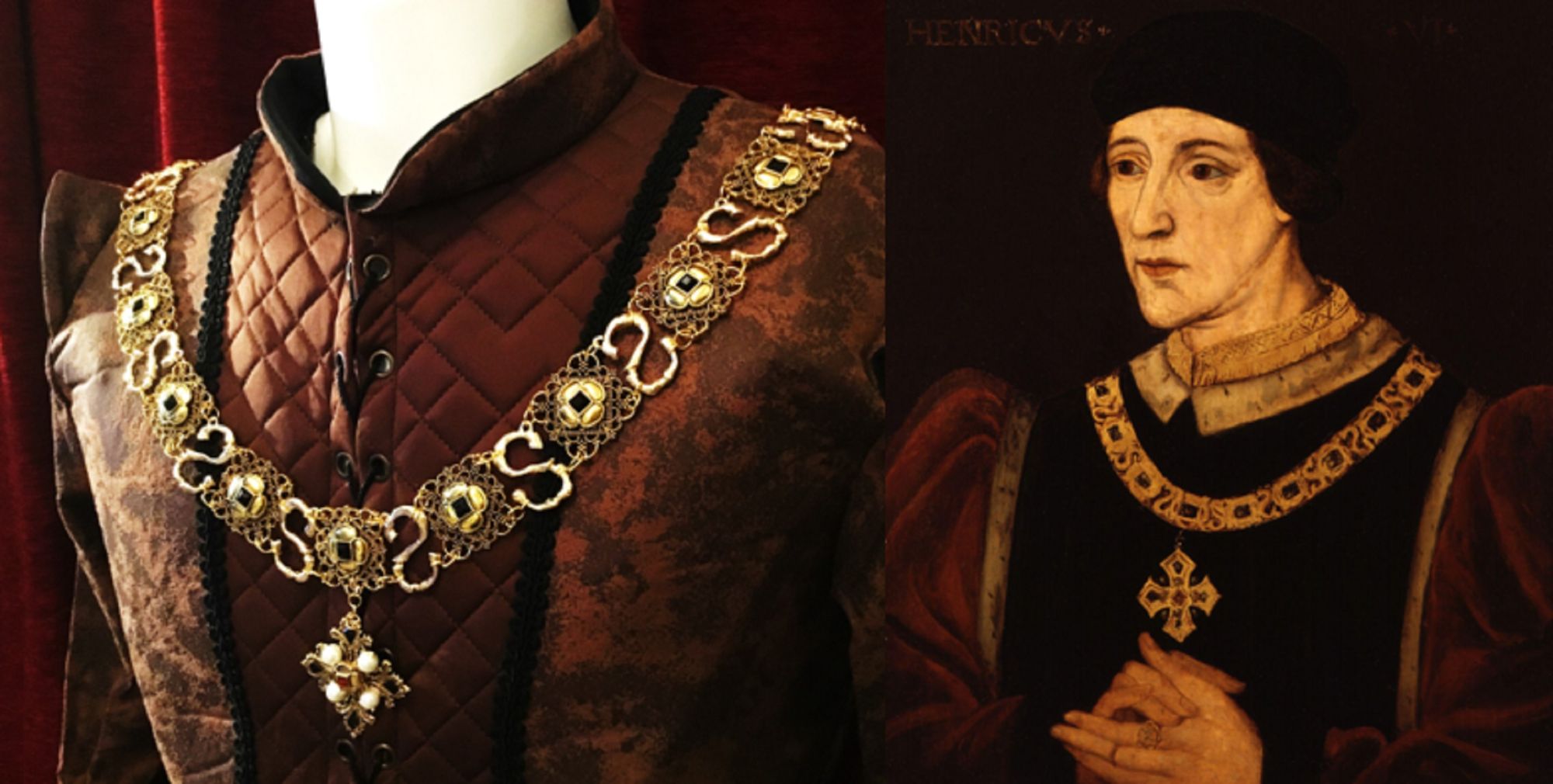 Henry VI portrait chain compare