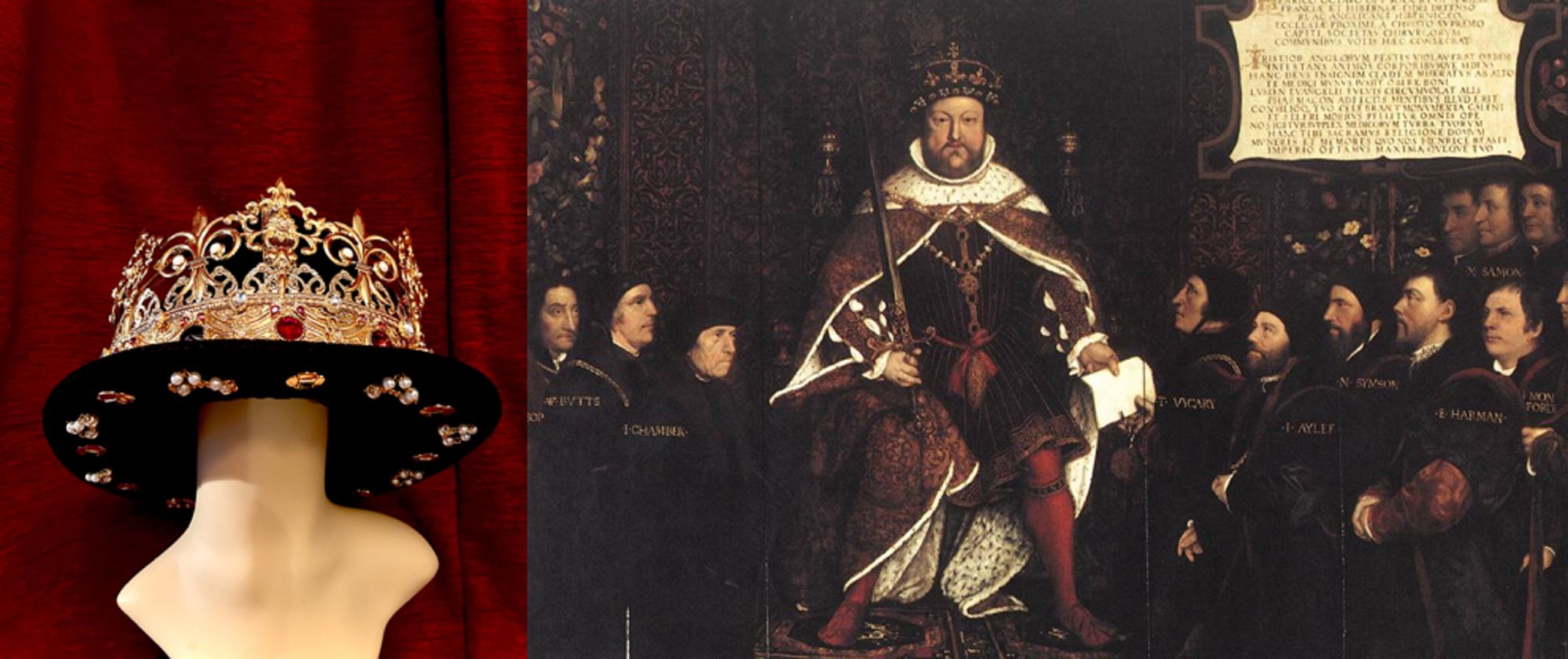 Henry VIII hat crown compare2.jpg