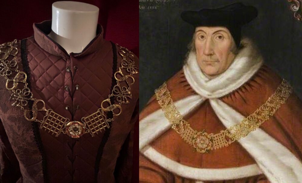 Tudor Chain Of Office - Livery Collar - Lord Chief Justice Of The Common Pl